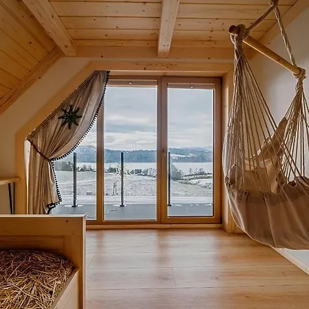 빌라 Eco Dom Z Sauna- Pasja Ii View,lake & 클루슈코프체